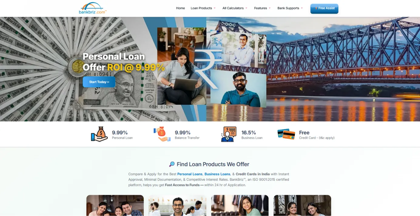 Finance Website