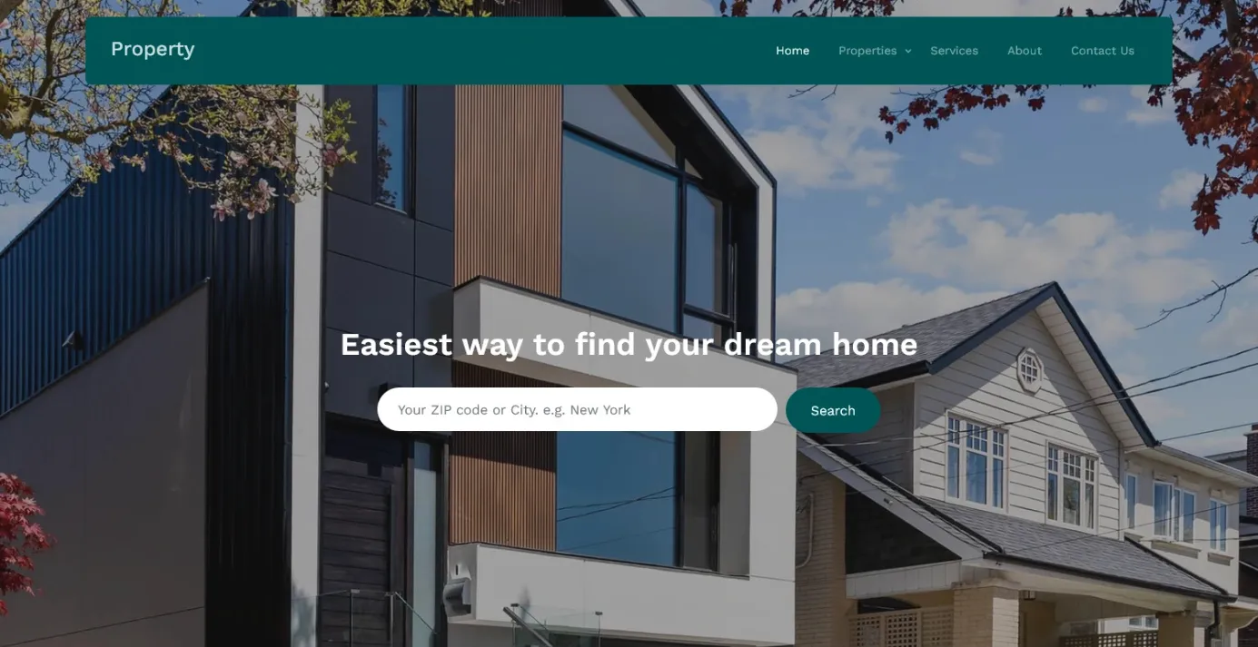 Real Estate Website