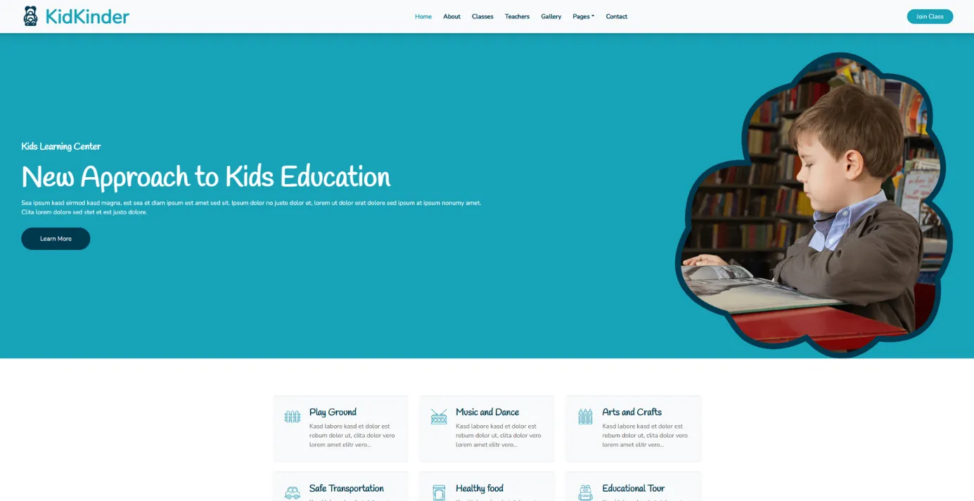 Educational Website
