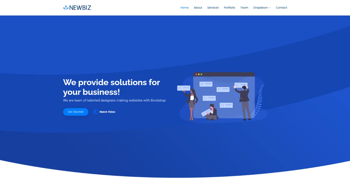 Startup Website